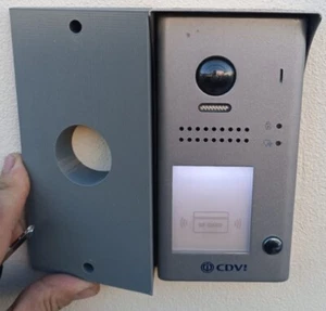 Staffa Inclinata 179x92 Videocitofono / Citofono dt607cs1 CDVI ed altri Bracket - Imagen 1 de 4