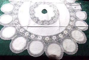 PLAFONNIER SUSPENSION LUSTRE CROCHET ARTISANAL  90cm SUPER PROMO - Picture 1 of 1