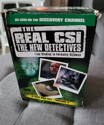 THE REAL CSI The New Detectives - 8 DVD box set- Volume 2 - Image 1 of 4