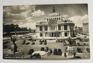 Vintage RPPC Postcard ~ Palacio de Bellas Artes ~ Distrito Federal Mexico DF - Picture 1 of 2