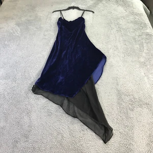 Kiki De Montparnasse Dress Womens 6  Velvet Bias Silk Chiffon Dress  $895 - Foto 1 di 12