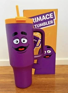 McDonalds 2025 AU Exclusive Grimace Tumbler Cup 40oz/1182ml Hot/Cold BRAND NEW - Picture 1 of 4