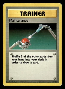Maintenance 83/102 Base Set Pokemon Card - 1 - Picture 1 of 2