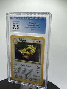 Pokemon Pidgeot Jungle Unlimited Holo Rare #8 CGC 7.5 - Picture 1 of 13