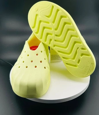 Adidas AdiFom Superstar 360 Kids Shoes – Pulse Yellow/Red – IG0219 – Sz 2.5 - Image 1 of 4