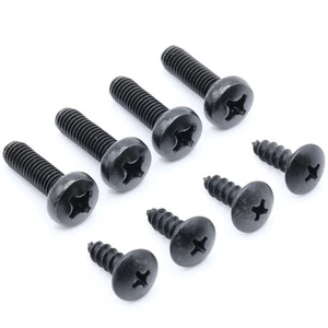 Stainless Screws for Honda Odyssey License Plates (Set of 8, Black) - Picture 1 of 2