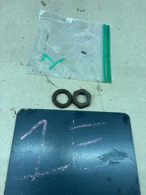 1980 - 1997 Ford F100 F150 F250 POWER STEERING BOX PITMAN ARM NUT AND WASHER OEM - Image 1 of 4