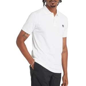 Timberland Polo da Uomo Elasticizzata Merrymeeting River Bianca Taglia XL Cod... - Imagen 1 de 3