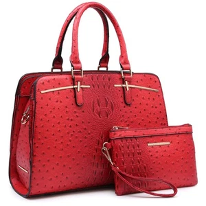 Dasein Handbag Wallet Tote Shoulder Hobo Bag Top Handle Satchel Purse Set 2pcs - Picture 1 of 5
