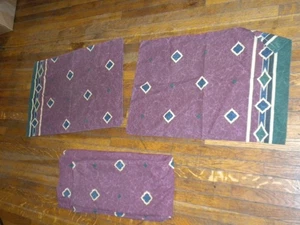 Purple Flat Sheet 96x76 w pillow cases #1465 - Picture 1 of 8