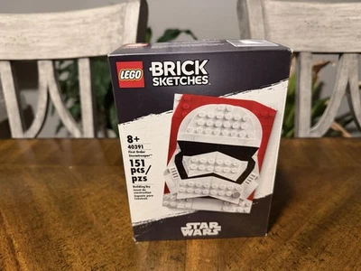 LEGO Brick Sketches Star Wars First Order Stormtrooper (40391) Ages 8+ NEW - Image 1 of 3