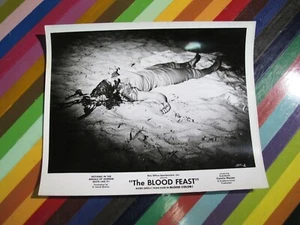 vtg 1960s Blood Feast horror movie film promotional press photo v6 - Picture 1 of 4