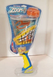 New Zoom O Disc Launcher 6 Flying Discs Catch Net FLY CATCH PASS 5+ - Picture 1 of 8