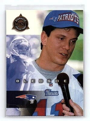 1998 Pinnacle Mint Collection Drew Bledsoe New England Patriots #70 - Image 1 of 2