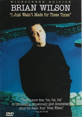 Brian Wilson - I Just Wasn't Made For These Times (1999) DVD-Documentary-All Reg - Image 1 of 2
