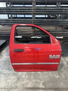 2010 11 12-2018 Ram 1500 2500 3500 Front Passenger Door (SINGLE CAB) RED - Picture 1 of 15