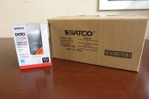 6 pack of Satco Ditto Bulbs S9620 9.5W LED 65W Replacement 2700K Dimmable - Picture 1 of 3