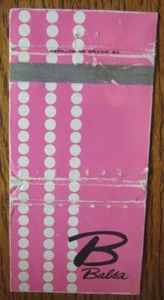 MEXIKO-STADT, MEXIKO STREICHHOLZSCHACHTEL MATCHCOVER: BALSA -F - Bild 1 von 1