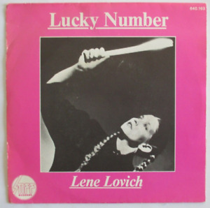 LENE LOVICH - FRANCE SP (7") "LUCKY NUMBER"