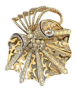 Art Deco Jomaz Rhinestone Pin - Picture 1 of 4