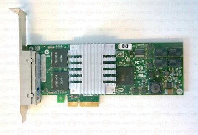 € 25+IVA HP 436431-001 Ethernet 4-Port GbE Server Adapter PCIe 435506-003 NC364T - Immagine 1 di 3