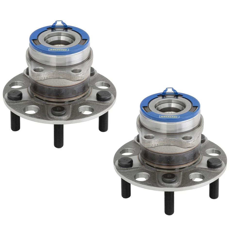 Juego de pares de 2 conjuntos de bujes de cojinete de rueda trasero Moog para Jeep Compass Patriot 4x4 Foto 1 de 1