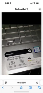 HP Pavilion 17 in 500GB. With travel bag and charger & safe not open - Picture 1 of 2