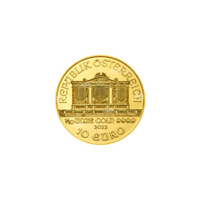 1/10 oz 2022 Austrian Philharmonic Gold Coin | Austrian Mint