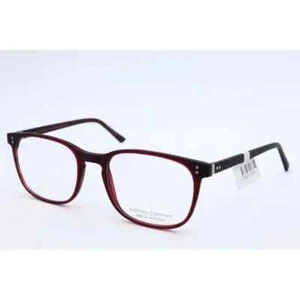 New Pro-Design Denmark 4789 4021 Dark Red Square Eyeglasses Clear Lenses 52mm - Picture 1 of 1