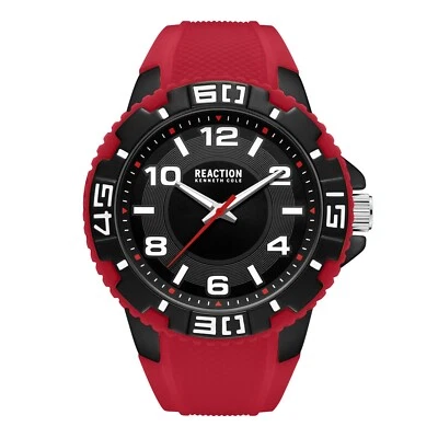 Reloj Kenneth Cole Reaction para hombre con correa de silicona KRWGM7005001 Foto 1 de 2
