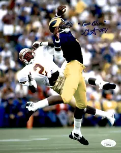 Greg McMurtry signiert beschriftet Michigan Wolverines 8x10 Foto #1 JSA COA - Bild 1 von 1