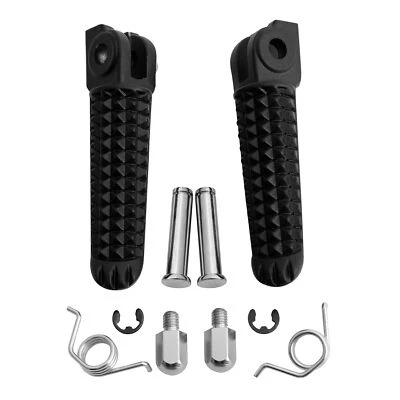 Driver Footpeg Pegs Fit For Yamaha YZF R1 1998-2025 R6 99-2020 YZF R6S 2003-2009 - Image 1 of 4