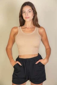 Ribbed Tank Top - Picture 1 of 27