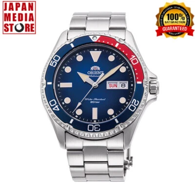 ORIENT SPORTS RN-AA0812L Pepsi Automatic Mechanical Diver 200m Men Watch NEW BOX - image 1 of 4