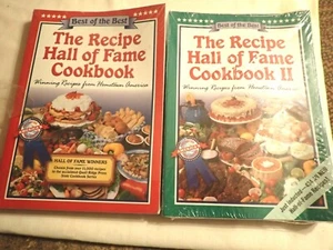 Recipe Hall of Fame Cookbook I and II Winning Recipes from Hometown America new - Imagen 1 de 3