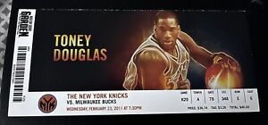 Carmelo Anthony NY Knicks Debut Unused Full Ticket Stub MSG MINT 27 Pts 2/23/11
