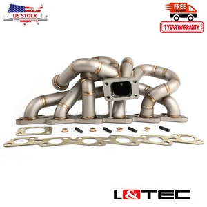 L&TEC Equal Length T3 Turbo Manifold for Skyline GTR RB25DET 44mm WG Top Mount - Picture 1 of 5