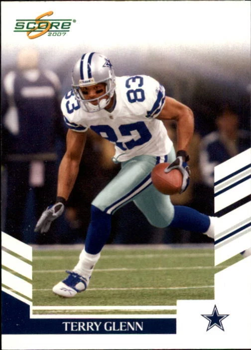 2007 Score Football Base Singles #3-187 (Pick Your Cards) - Image 1 of 1