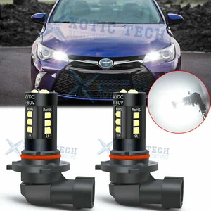 9005 LED Daytime Running DRL Driving Light Bulb 6K For Toyota Camry Corolla RAV4 - Picture 1 of 12