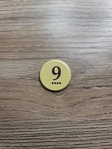 Settlers Of Catan Replacement Pieces Number Token 9 - Picture 1 of 1