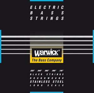 Warwick Black Label Bass Strings, 5-String Set, Medium-Light, High C (20-100) - Picture 1 of 2