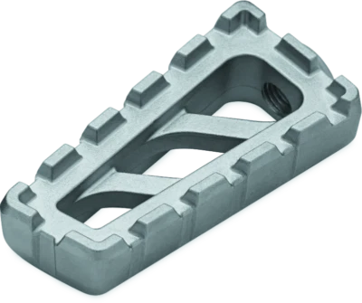 Clavija de cambio y freno Kuryakyn Riot plateada | P/N 3602 Foto 1 de 4