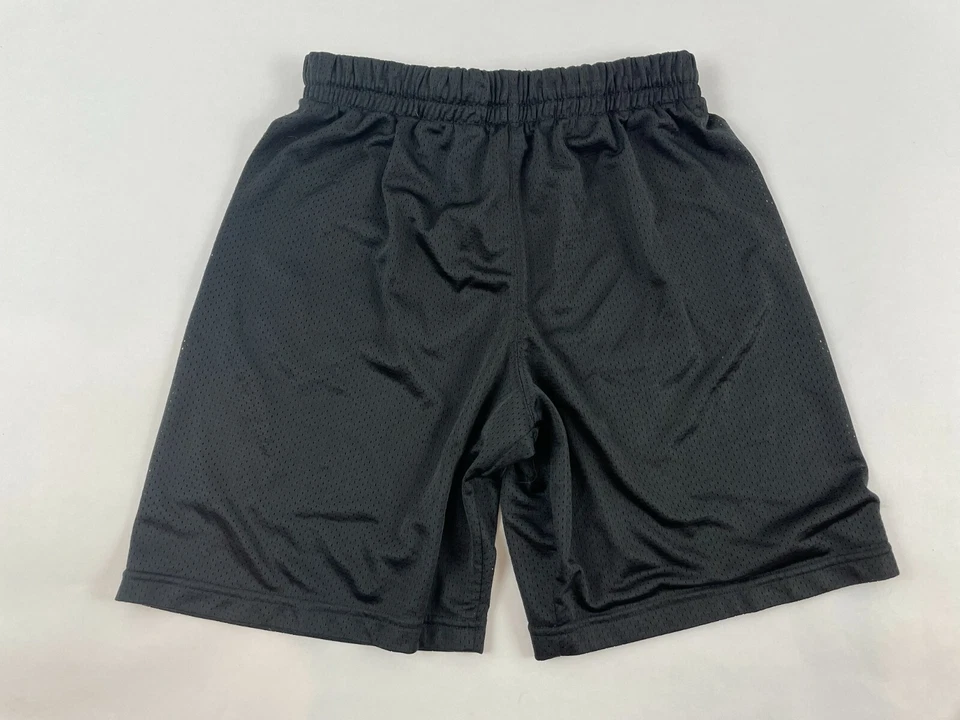 New Balance Athletic Shorts Boys Size Medium 10-12 Black Pull On Activewear - Image 1 of 4