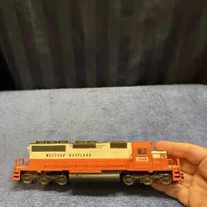 Vintage HO scale Western Maryland 7549 Train Locomotive HO18 - Picture 1 of 8