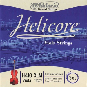 D'Addario Helicore Viola String Set - Extra Long Scale Medium Tension H410 XLM - Picture 1 of 2