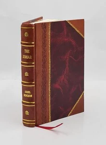 The Zohar 1932 By Ariel Bension [Leather Bound] - Imagen 1 de 11