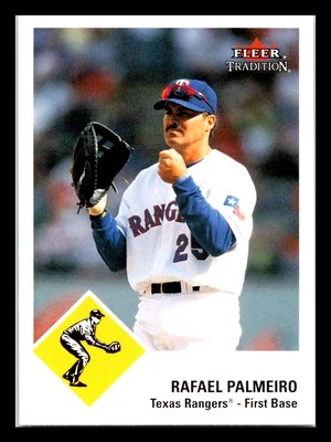 Rafael Palmeiro - 2003 Fleer Tradition #375 - Texas Rangers - Image 1 of 2