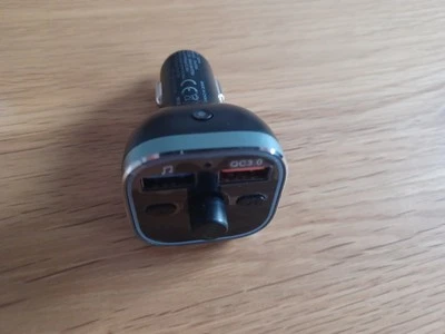 CAR BLUETOOTH FM VICTSING 5.0 WIRELESS TRANSMITTER CAR VAN HANDS-FREE CALLING UK - Image 1 of 2