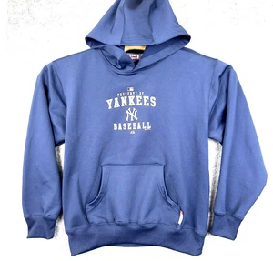 Sudadera con Capucha New York Yankees Para Hombres XL MLB Béisbol Base Térmica Pullover Majestuoso - Imagen 1 de 11