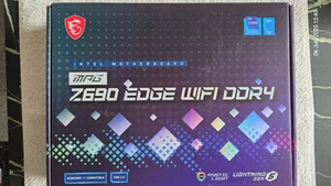 MSI MPG Z690 EDGE WIFI DDR4 RGB + Fitted Intel i7 10700k CPU Boxed, Working 100% - Bild 1 von 14
